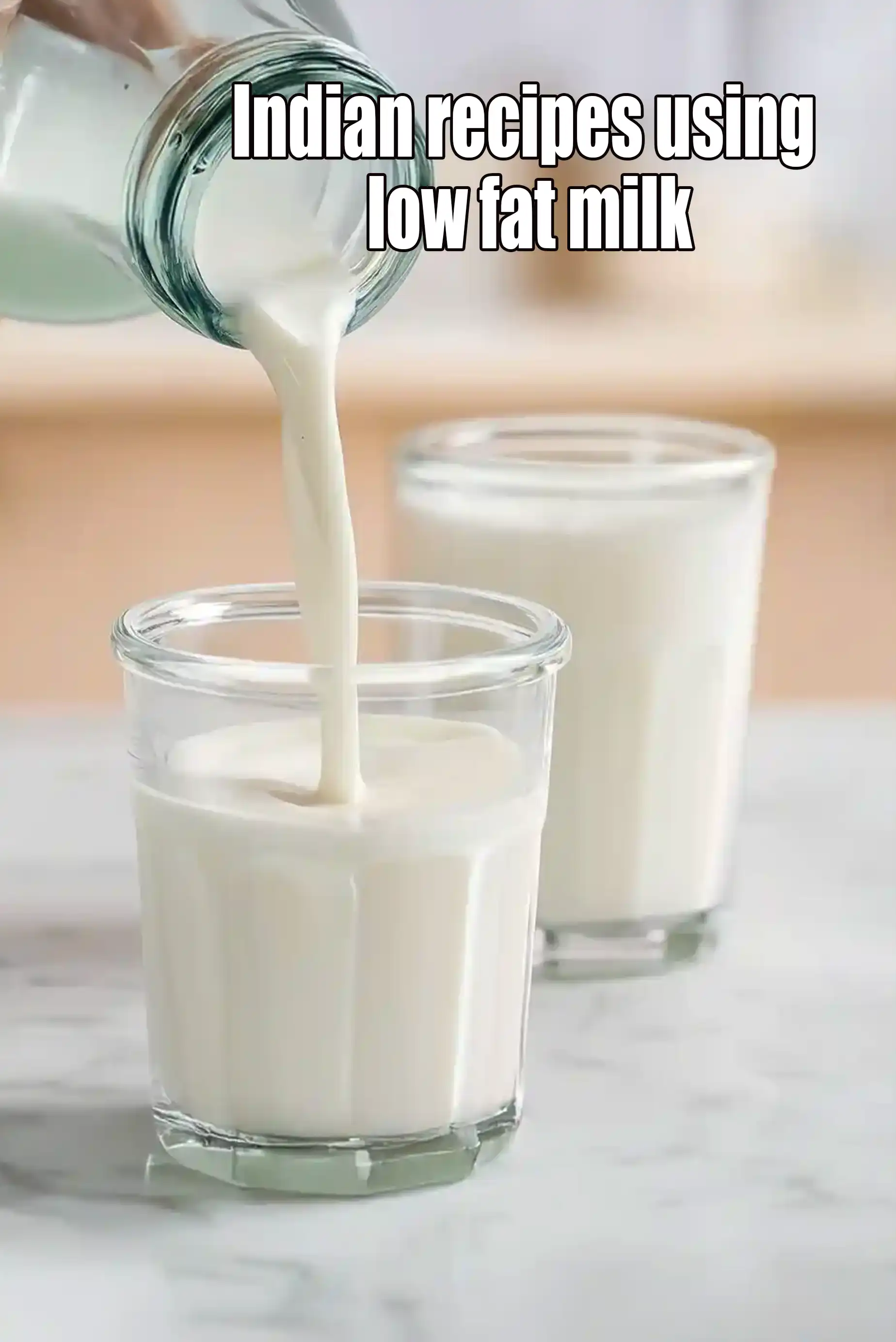Recipes using low fat milk