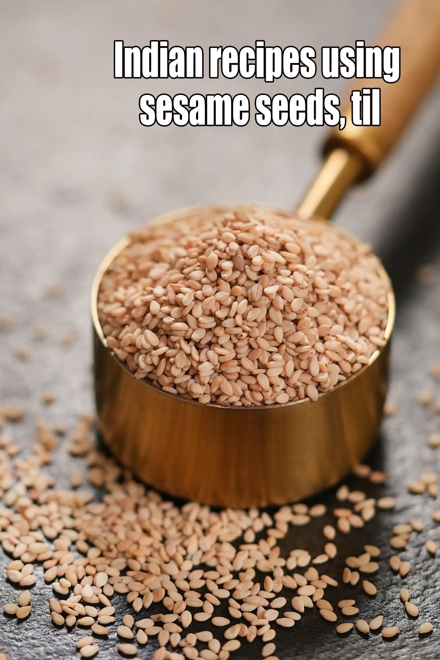 Recipes using sesame seeds