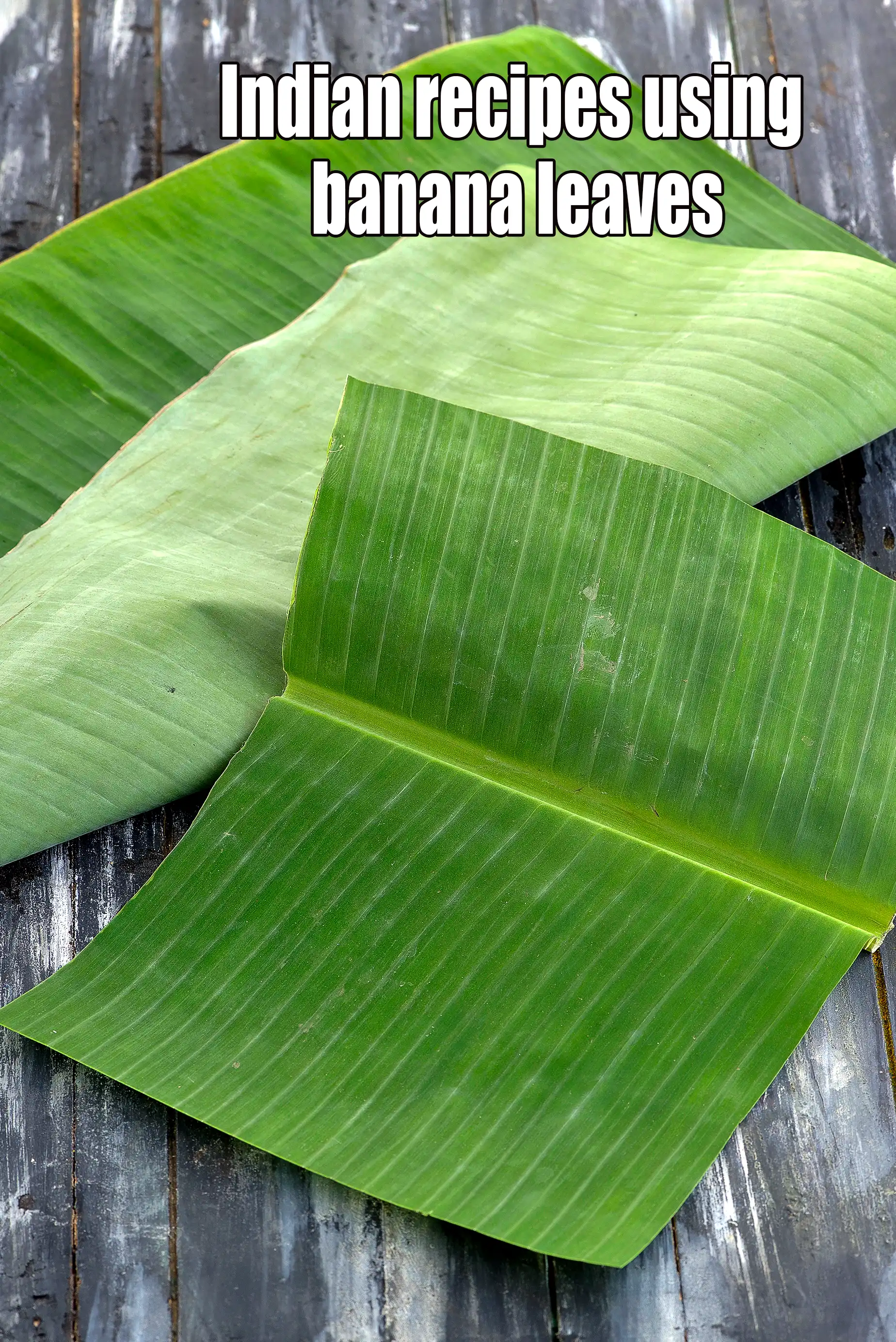 Recipes using banana leaves