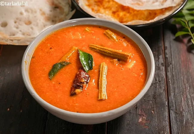 sambar recipe | sambar for idlis | South Indian sambar for dosas | easy homemade sambhar recipe