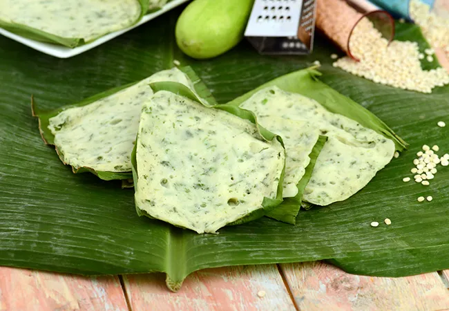  Soya Panki ( Microwave Recipe )