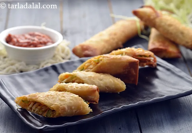 spring rolls recipe | Chinese spring roll | veg spring rolls | deep fried spring rolls | how to make spring rolls |