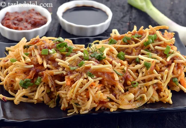 triple schezwan rice | triple schezwan fried rice | Mumbai roadside triple schezwan rice |