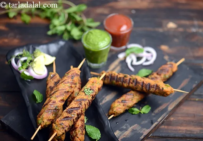 veg seekh kebab recipe | Indian veg seekh kabab without tandoor | seekh kabab without oven | veg seekh kebab in griller |