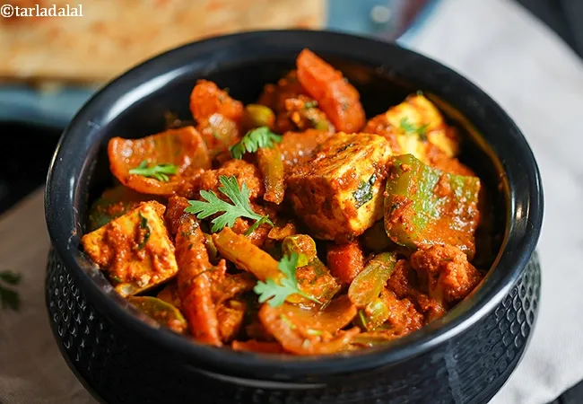 vegetable bhuna masala recipe | restaurant style veg bhuna masala | healthy veg bhuna masala |