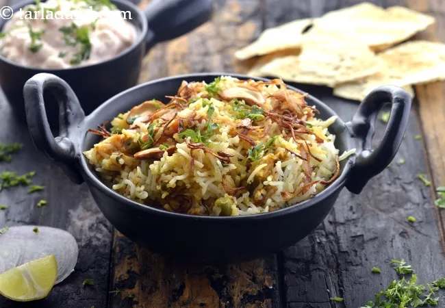 vegetable biryani recipe | desi veg biryani recipe | 3 layers biryani |