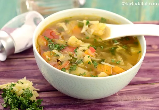Winter Vegetable Soup ( Soups and Salads Recipe )