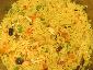 Carrot and Peas Mixed Rice Pulao