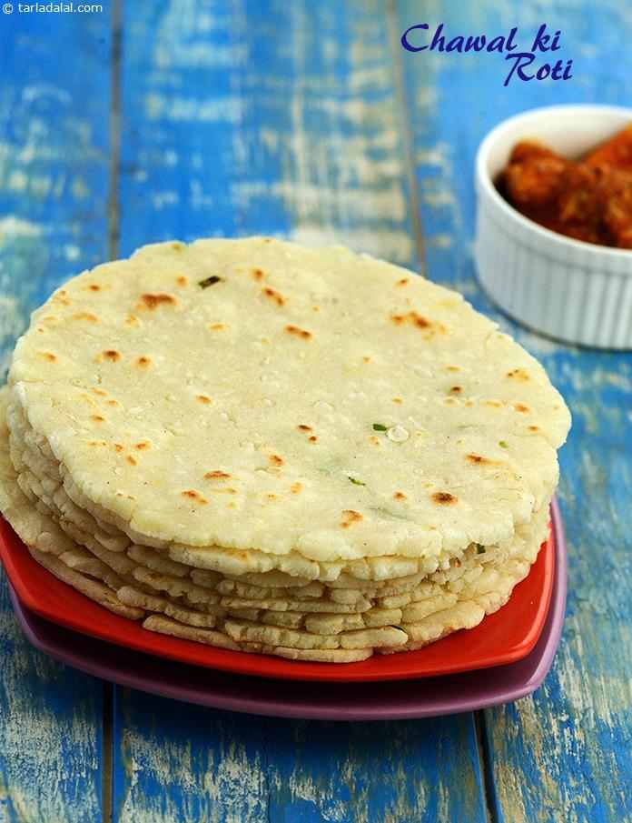 Chawal ki Roti recipe | Achaar Recipes | Paratha Recipes | by Tarla