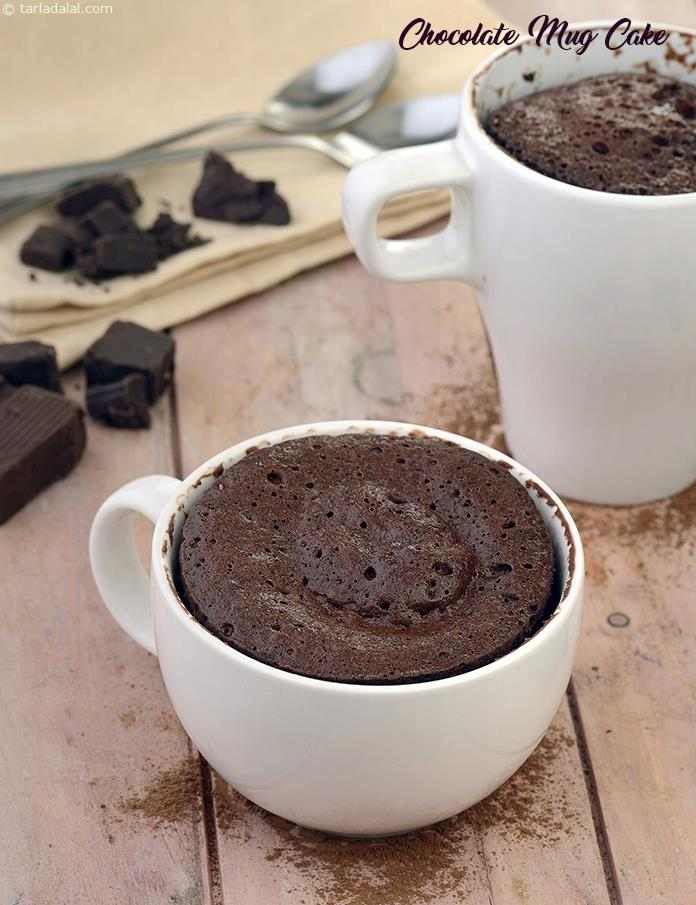 Chocolate Mug Cake, 2 Minute Microwave Chocolate Mug Cake recipe