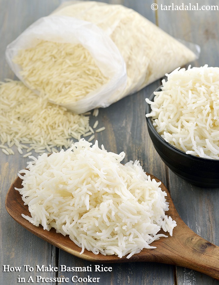 How To Make Basmati Rice in A Pressure Cooker, Indian Style recipe