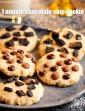 1 Minute Eggless Chocolate Chip Cookie