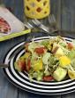 Apple and Lettuce Salad with Melon Dressing ( Iron Rich Recipe ) in Gujarati