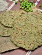 Bajra Peas Roti, Low Acidity Recipe in Hindi