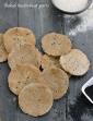 Baked Buckwheat Puri, Healthy Kuttu ki Puri in Hindi