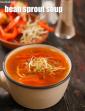 Bean Sprout Soup, Capsicum, Onion and Bean Sprouts Soup in Hindi
