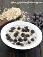 Black Raspberry Oatmeal Recipe, Vegan Breakfast