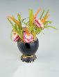 Brinjal Flower Vase ( Vegetable Carvings)