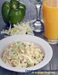 Carrot and Cabbage Salad in Orange Dressing