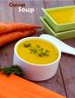 Carrot Soup, Gajar Soup Recipe in Gujarati