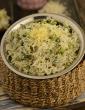 Cheese, Onion and Green Peas Pulao in Gujarati