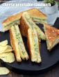 Cheese Vegetable Sandwich, Veg Cheese Sandwich On Tava