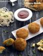 Cheesy Noodle Potato Cutlet in Hindi