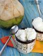 Tender Coconut Ice Cream , Eggless Coconut Ice Cream