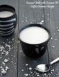 Coconut Milk with Coconut Oil Coffee Creamer Recipe