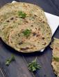 Coriander Roti, Jain Kothmir Roti in Hindi