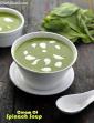 Cream Of Spinach Soup, Palak Soup in Hindi