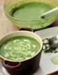 Cream Of Spinach Soup with White Sauce