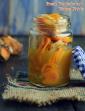 Fresh Turmeric and Ginger Pickle in Hindi