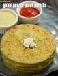 Gobhi Paneer Palak Paratha, Spinach and Cauliflower Paratha