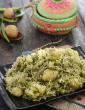 Green Pulao, Microwave Recipe