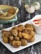 Herbed Baby Potatoes with Garlic Mayo Dip