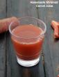 Homemade Strained Carrot Juice