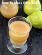 How To Make Pear Juice, Fresh Pear Juice