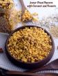 Jowar Dhani Popcorn with Coconut and Peanuts in Hindi