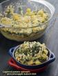 Layered Potato, Spinach and Pineapple Baked Dish