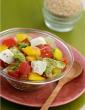 Lettuce and Paneer Salad in Sesame Dressing in Hindi