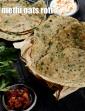 Methi Oats Roti in Gujarati