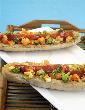 Mixed Vegetable Open Hot Dog Roll in Hindi