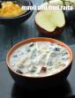 Healthy Mooli Fruit Raita, Spiced Yogurt Raita with Radish