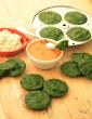 Moong Dal and Spinach Idli in Hindi