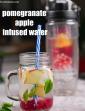 Pomegranate Apple Infused Water