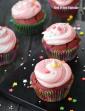 Red Velvet Cupcake, Eggless Red Velvet Cupcake