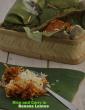 Rice and Curry in Banana Leaves, Banana Leaf Rice