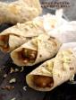 Spicy Potato and Roti Roll in Hindi
