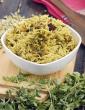 Sprouted Moong Methi Pulao